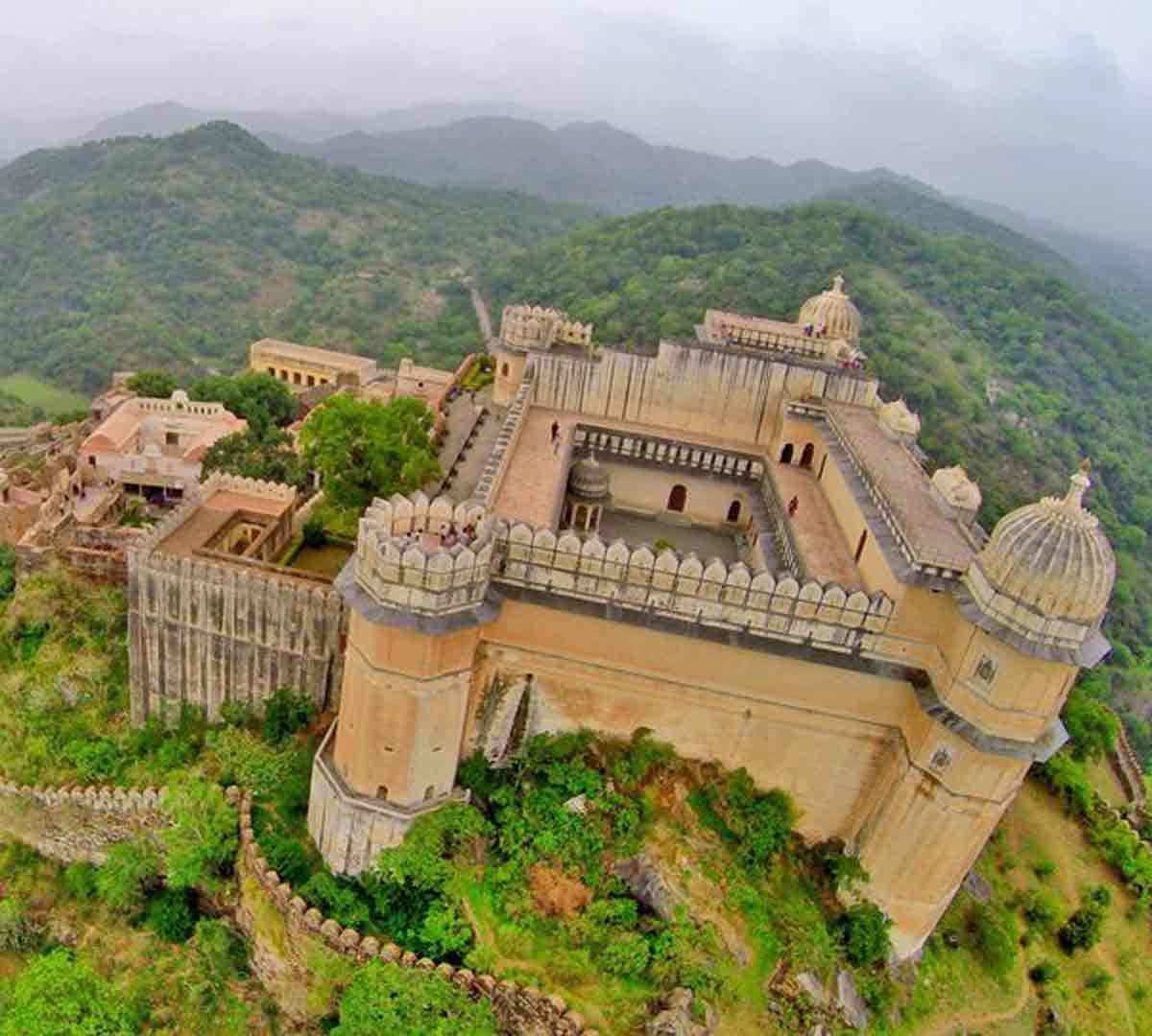 Scenic landscape near Kumbhalgarh