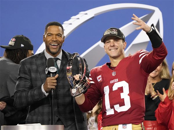 San Francisco 49ers Celebrating Super Bowl Victory