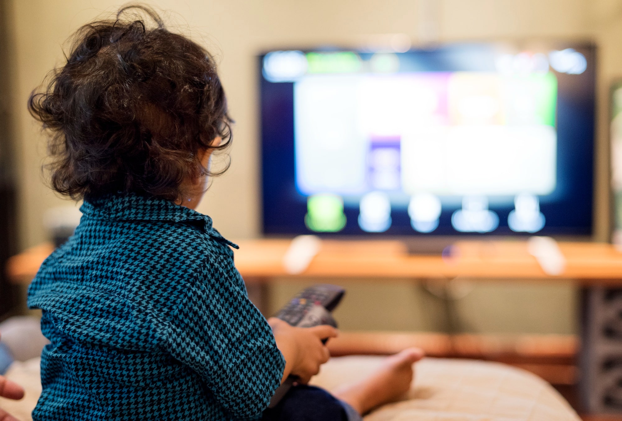 Children on a TV Set